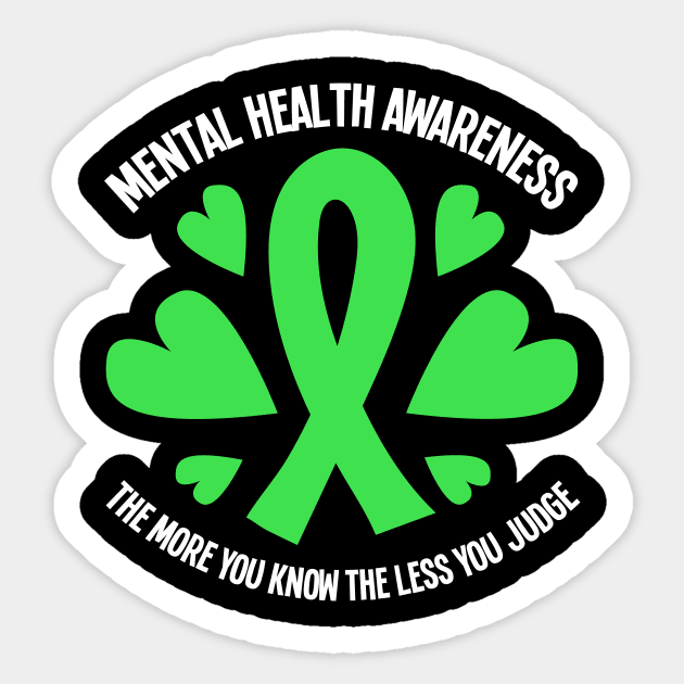 Mental Health Awareness Sticker by TheBestHumorApparel